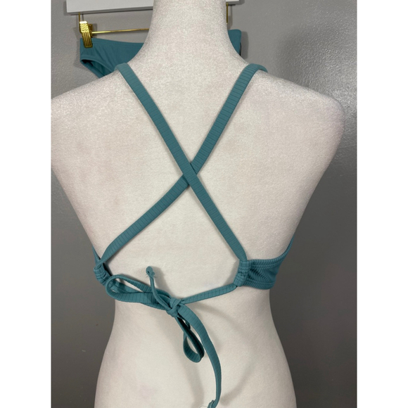 Women's Size S NWT (bottom)& 36C NWOT Top 2 pc Bikini Low Rise Cheeky swimsuit - Picture 5 of 10